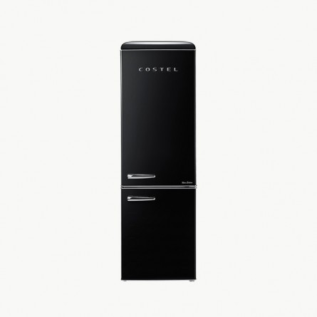 코스텔 클래식 레트로 냉장고 300L 엣지 블랙 CRS-300GABK
