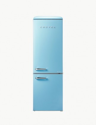 코스텔 클래식 레트로 냉장고 300L 스카이 블루 CRS-300GABU